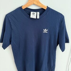 adidas Original’s Essentials Trefoil Tee - Indigo Blue
